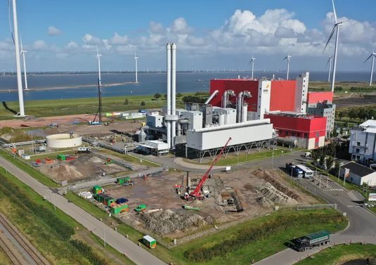 Extension du raccordement au réseau pour créer une usine de valorisation des déchets en énergie